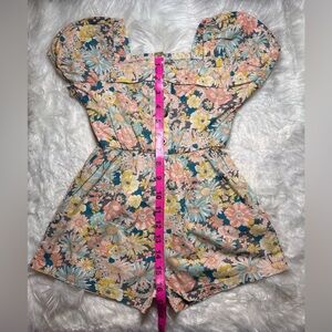 ✅Bundle & save on shipping! 
Girls-Floral Sleeveless Romper